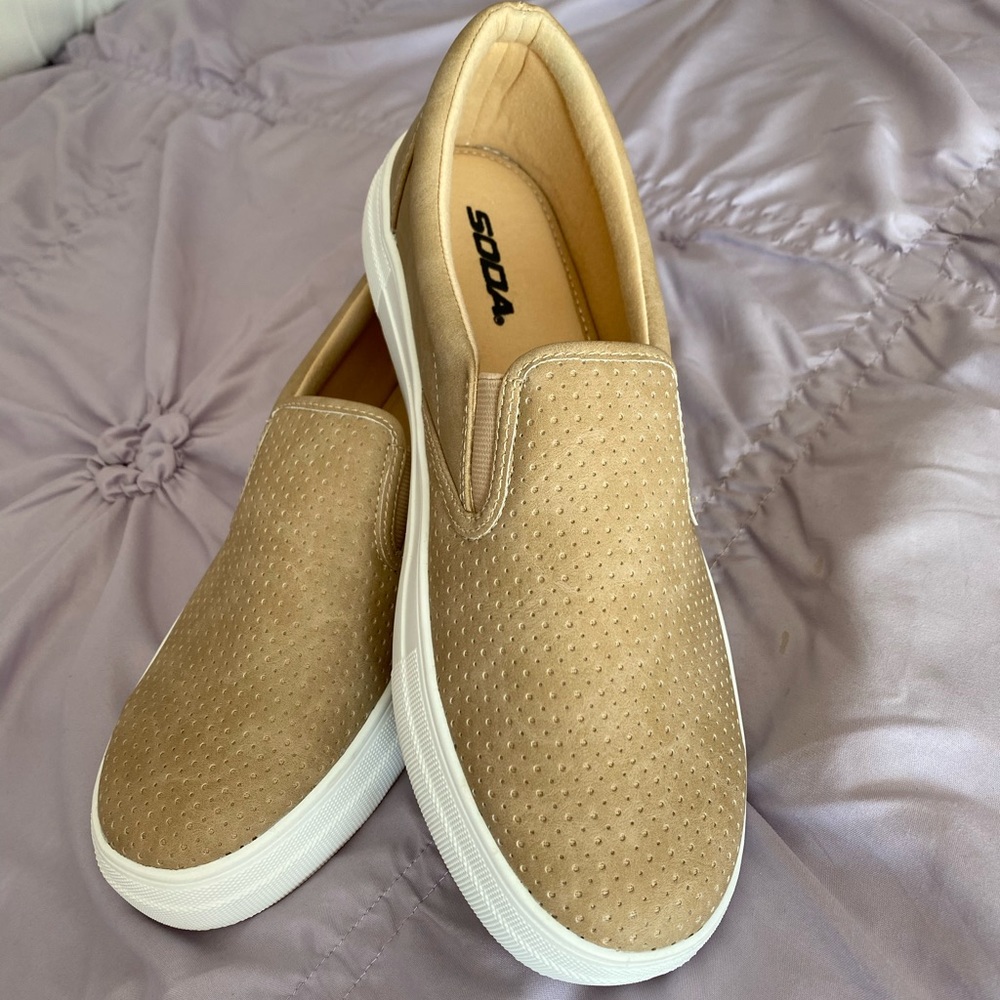Soda Women’s Slip on Sneakers